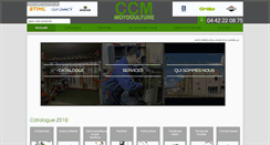 Desktop Screenshot of ccmmotoculture.com